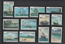 Ile Cocos 1976 Bateaux 20-31 11 Val ** MNH - Cocoseilanden