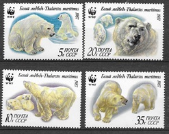 Russie    N° 5391  à 5394   Ours Polaires   Neufs * * TB    - Arctic Wildlife