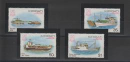 Kiribati 1984 Bateaux 118-121 4 Val ** MNH - Kiribati (1979-...)
