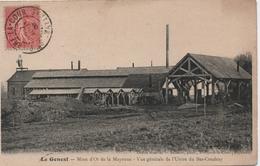 LE GENEST  MINES D'OR DE LA MAYENNE  USINES DU BAS COUDRAY - Le Genest Saint Isle