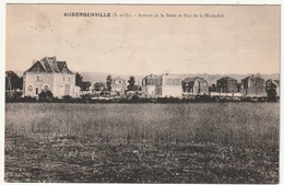 CPA - AUBERGENVILLE- Avenue De La Seine Et Rue De La Mutualité. - Aubergenville