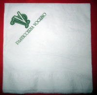 VOGLINO BAR PASTICCERIA  ACQUI TERME TOVAGLIOLO CARTA - Company Logo Napkins