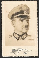1939 - Deutsches Reich - Original Signierte Postkarte Kolonnenführer- Original Signed Autograph WW II - Andere & Zonder Classificatie