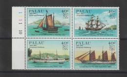 Palau 1984 Bateaux 47-50 4 Val ** MNH - Palau