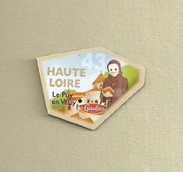 Magnets. Magnets "Le Gaulois" Départements Français. La Haute Loire (43) - Andere & Zonder Classificatie