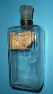 Ancien Flacon De Parfum Vide, Eau De Cologne Prfumée Jean D'Albret Paris ECUSSON - Flacons (vides)