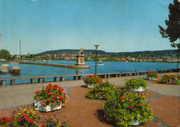 Switzerland - Postcard Used 1967 - Zürich - View Of The City,seen From Enge Harbour - 2/scans - Enge