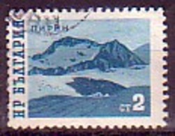 BULGARIA / BULGARIE - 1962 - Timbre De Serie Courant - Paysages - 2st.dent.10 1/4 Ereur Yv 1148; Mi 1315 - Plaatfouten En Curiosa