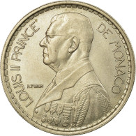 Monnaie, Monaco, Louis II, 20 Francs, Vingt, 1947, Poissy, SUP, Copper-nickel - 1922-1949 Louis II