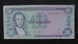 Jamaica - P 71e - 10Dollar - 1994 - VF - Look Scan - Jamaique