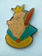 PIN'S CARICATURE GEORGES MARCHAIS - MARCHMIDAS - Personnes Célèbres