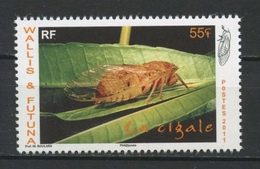 WALLIS FUTUNA 2011 N°  745 ** Neuf MNH Superbe Faune La Cigale Fauna Insectes Animaux - Unused Stamps