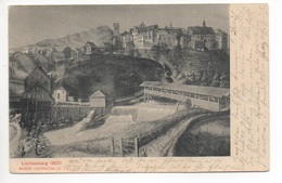 LICHTENSTEIG 1800 Gel. 1903 N. Zürich Rasierklingenstempel - Lichtensteig