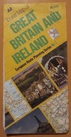 AA TOURIST MAP OF GREAT BRITAIN AND IRELAND - LIGRA BREAK.. - Europe