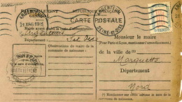 SEINE  Et OISE : Carte De Ravitaillement, Mairie De ARGENTEUIL - Cachet à Date Du  21 Novembre 1946 - Guerre De 1939-45