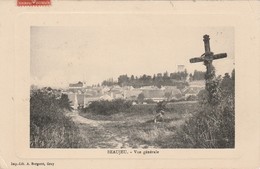 BEAUJEU  70  HAUTE SAONE BELLE CPA  VUE GENERALE - Autres & Non Classés