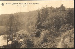 Bouillon S/ Semois Pensionnat De Sainte Chrétienne Un Coin Du Jardin Nels éditeur Thill Bruxelles - Bouillon