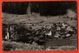 KAP-13  Rossinière Pays-d'en-Haut, Cachet Rectangulaire Timbre Manque, Circulé En 1949 - Rossinière