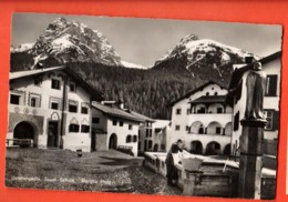 KAP-37 Unterengadin Scuol Schuls Margna Platz. Belebt. Nicht Gelaufen. Photoglob 8999 - Scuol