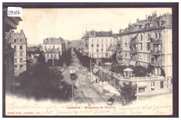 LAUSANNE - BOULEVARD DE GRANCY - TRAMWAY - TB - Grancy