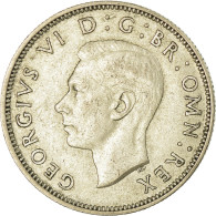 Monnaie, Grande-Bretagne, George VI, Florin, Two Shillings, 1946, TTB, Argent - J. 1 Florin / 2 Schillings