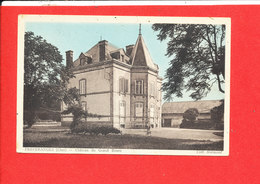 18 PREVERANGES Cpa Chateau Du Grand Bouex        Coll Nermond - Préveranges