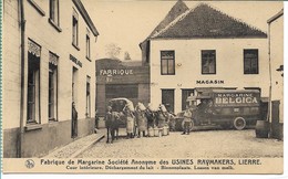 LIER: Fabrique De Margarine Société Anonyme Des Usines Raymakers, Lierre (Margarine Belgica Is De Beste) - Lier
