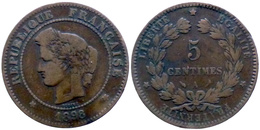 Ceres 5 Centimes 1898 A Paris (165) - 5 Centimes