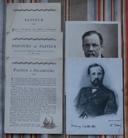 Lot De 5 Fiches Pub DESCHIENS  "PASTEUR" - Santé