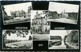 NEDERLAND  PAESI BASSI  OLANDA  LOCHEM  Groeten Uit..  Multiview  Kasteel  Gemeentehuis  Havenzathe - Lochem