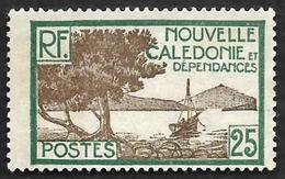 Nouvelle  Calédonie    1928-38 -  Y&T  146  -   Baie Des Palétuviers   25c  - Nsg - Oblitérés