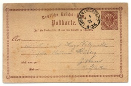 Deutsche Reichs-Post Lüben I.d. Lausitz 1874 - Nach Zittau - Briefkaarten