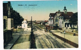 D-10257   HEIDE In HOLSTEIN : Kleinbahnhof - Heide