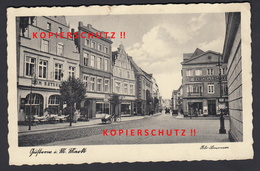 AK GÜSTROW - MARKT - HARTJE & LEMBKE - RATSKELLER - 1940 - Guestrow