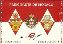 MONACO - Coffret BU 2002 (emballage D'origine) - Monaco