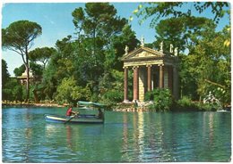 ROMA - Villa Borghese - Il Laghetto - Parchi & Giardini