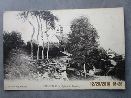 Delcampe - CPA 45 Loiret BONDAROY  Prés Pithiviers - L'église Et La Route Du Bourg De Bondaroy Vers 1910 - Pithiviers