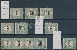 ** * 1903 Portó (I.) összeállítás, összesen 11 Db Bélyeg, Javarészt Postatiszta (59.500) - Otros & Sin Clasificación