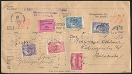 1931 Értéklevél 8P 86f Szép Bérmentesítéssel 'BUDAPEST' - 'BÉKÉSCSABA' - Autres & Non Classés