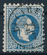 O Magyar Posta Romániában 1867 10sld 'BUCARES(T)' (foghibák / Perf. Faults) - Autres & Non Classés