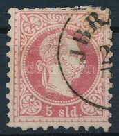 O Magyar Posta Romániában 1867 5sld 'JBR(AILA)' - Sonstige & Ohne Zuordnung