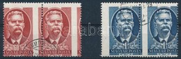 O 1951 Gorkij 60f és 1Ft Párban, Jelentős Elfogazással - Otros & Sin Clasificación