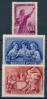 ** 1952 Bélyegnap (25.) Sor + MABÉOSZ Felülnyomott Bélyeg (11.500) - Otros & Sin Clasificación