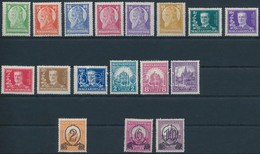 ** 1928-1931 3 Klf Sor és 6 Db Bélyeg (16.750) - Autres & Non Classés