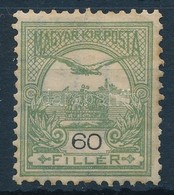 * 1900 Turul 60f (12.000) (enyhe Rozsda, Foghiány / Missing Perf, Stain) - Otros & Sin Clasificación