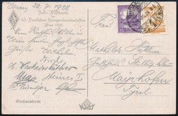 1928 Képeslap 16f + 10gr Vegyes Bérmentesítéssel 'BUDAPEST' - Tyrol, érdekes Darab - Altri & Non Classificati