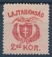 ** 1921 Nyugat-Magyarország VII. 2,50K Piros Bodor Vizsgálójellel - Altri & Non Classificati