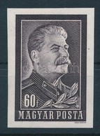 ** 1953 Sztálin-gyász Vágott Bélyeg (6.000) - Otros & Sin Clasificación