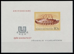 ** 1965 UNIVERSIADE Vágott Blokk (4.000) - Otros & Sin Clasificación