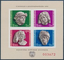 ** 1976 Bélyegnap (49.) A MABÉOSZ Küldöttközgyűlése Vágott Blokk - Ajándék (17.000) - Sonstige & Ohne Zuordnung